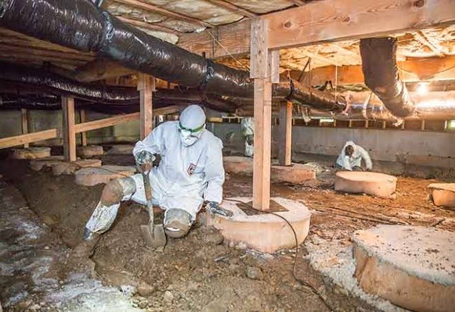 How to Stop Groundwater from Getting Into a Crawl Space