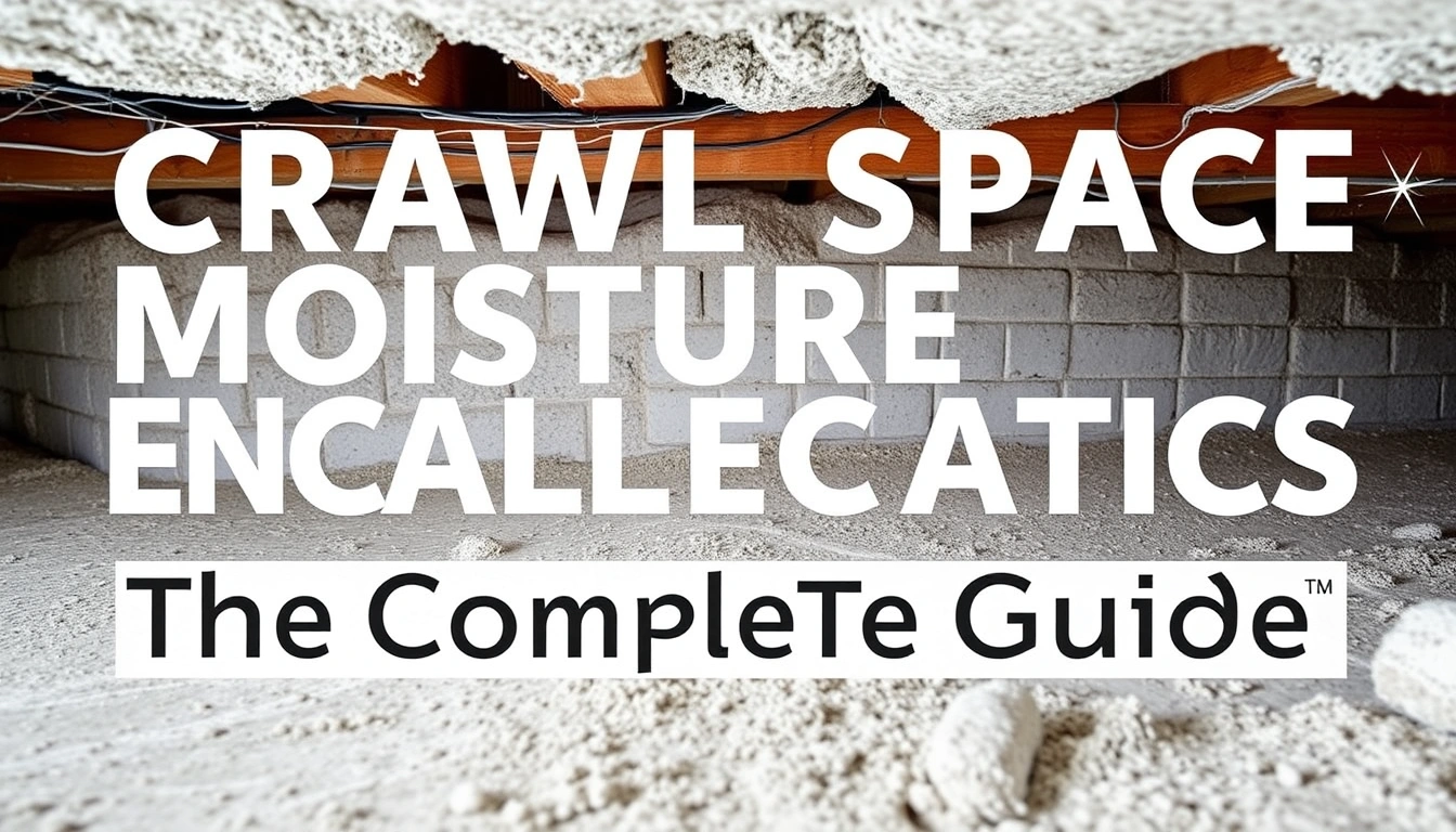 Crawl space moisture & encapsulation basics — The Complete Guide