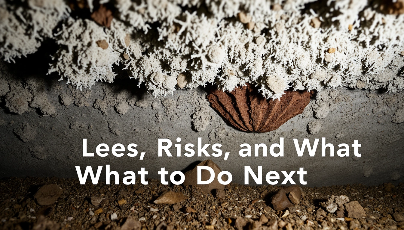 Crawl Space Mold: Causes, Risks, and What to Do Next