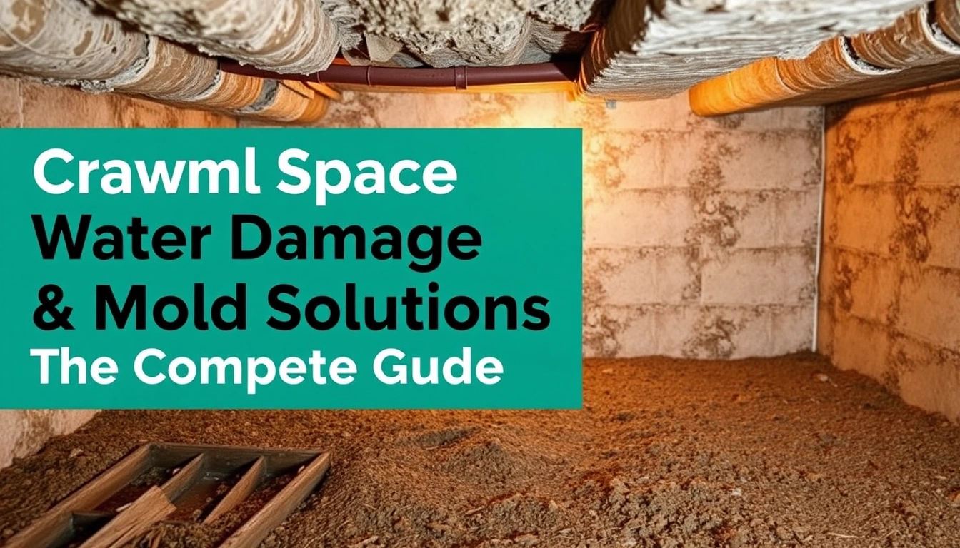 Crawl space water damage & mold solutions — The Complete Guide