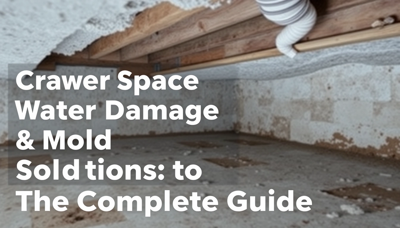 Crawl space water damage & mold solutions — The Complete Guide
