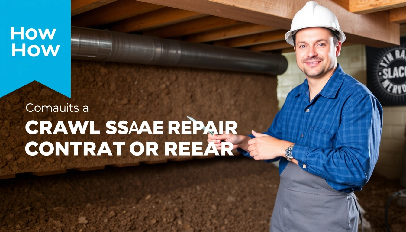 How to Choose a Crawl Space Repair Contractor Near You