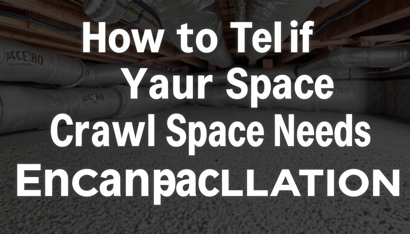 How to Tell If Your Crawl Space Needs Encapsulation